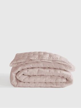 QUINCE Bamboo Dream Quilt Twin Soft Blush 1280